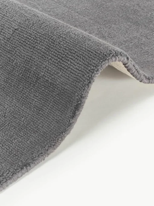 Handgeweven katoenen vloerkleed Lora