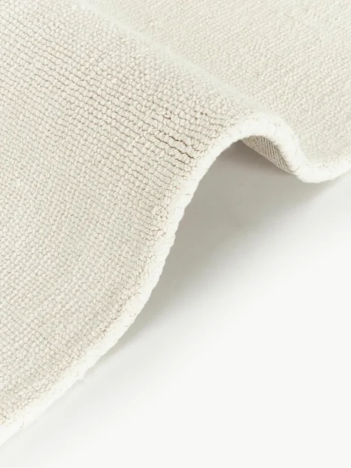 Handgeweven katoenen vloerkleed Lora