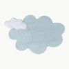 Handgeweven kindervloerkleed Dream met hoog-laag effect, wasbaar