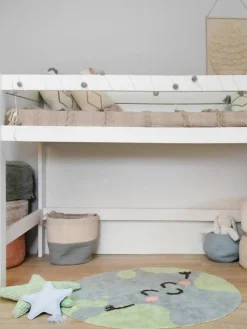 Handgeweven kindervloerkleed Big Big World, wasbaar