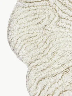 Handgeweven kindervloerkleed Sheep van wol, wasbaar