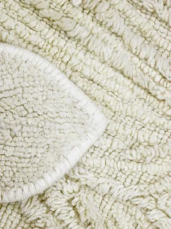 Handgeweven kindervloerkleed Sheep van wol, wasbaar