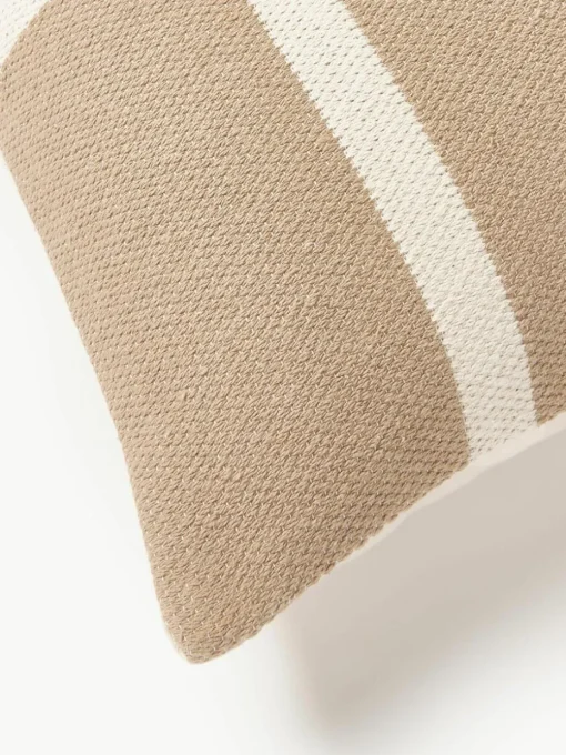 Handgeweven kussenhoes Asta met geometrisch patroon