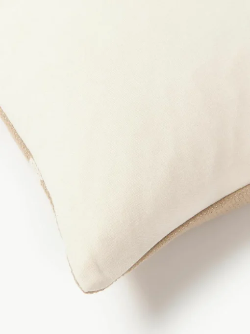 Handgeweven kussenhoes Asta met geometrisch patroon