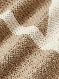 Handgeweven kussenhoes Asta met geometrisch patroon