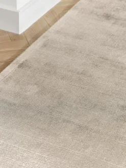 Handgeweven viscose loper Jane