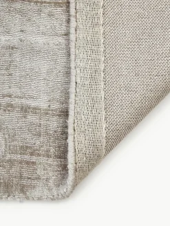 Handgeweven viscose loper Jane