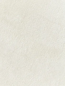 Handgeweven viscose loper Wavy met golvende rand