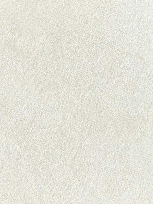 Handgeweven viscose loper Wavy met golvende rand
