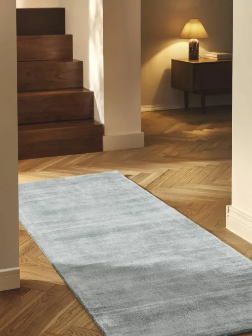 Handgeweven viscose loper Jane