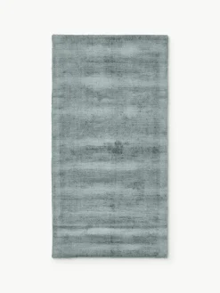 Handgeweven viscose vloerkleed Jane