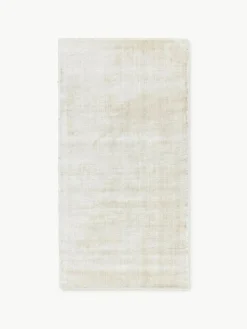 Handgeweven viscose vloerkleed Jane