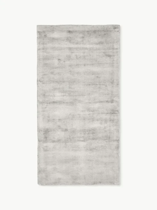 Handgeweven viscose vloerkleed Jane