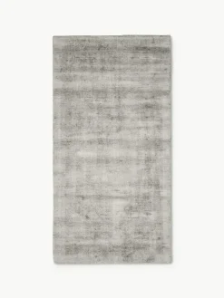 Handgeweven viscose vloerkleed Jane