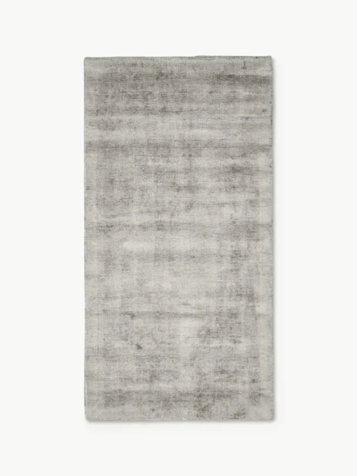 Handgeweven viscose vloerkleed Jane