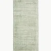 Handgeweven viscose vloerkleed Jane