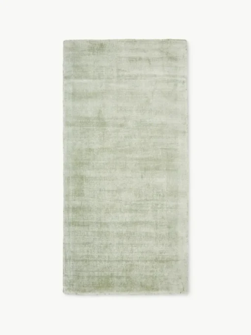 Handgeweven viscose vloerkleed Jane