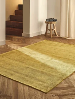 Handgeweven viscose vloerkleed Jane