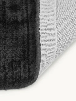 Handgeweven viscose vloerkleed Jane