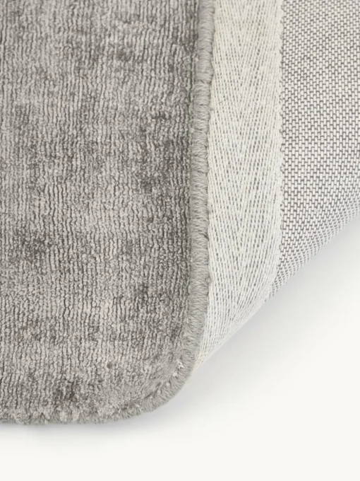 Handgeweven viscose vloerkleed Jane