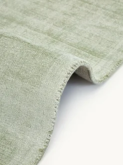 Handgeweven viscose vloerkleed Jane