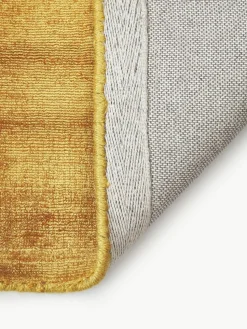 Handgeweven viscose vloerkleed Jane