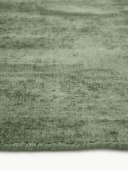 Handgeweven viscose vloerkleed Jane