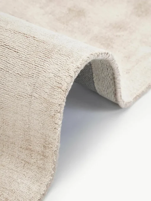 Handgeweven viscose vloerkleed Jane