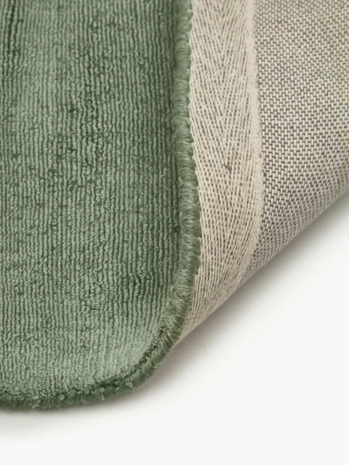 Handgeweven viscose vloerkleed Jane