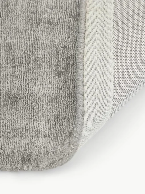 Handgeweven viscose vloerkleed Jane