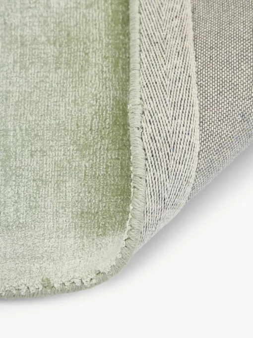 Handgeweven viscose vloerkleed Jane