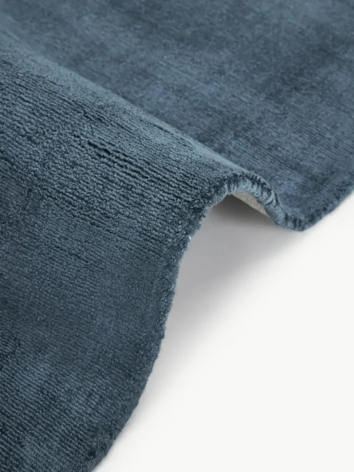 Handgeweven viscose vloerkleed Jane