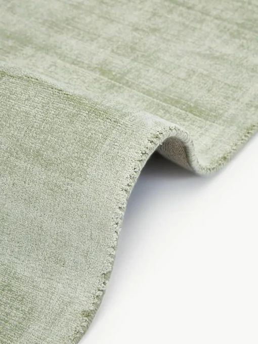 Handgeweven viscose vloerkleed Jane