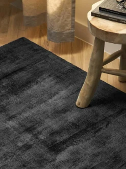 Handgeweven viscose vloerkleed Jane