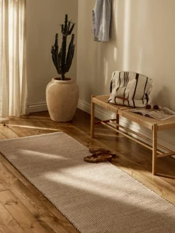 Handgeweven wollen loper Amaro