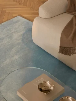 Handgeweven wollen vloerkleed Zayne