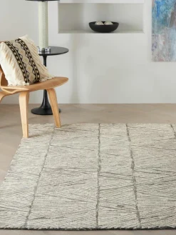 Handgeweven wollen vloerkleed Colorado