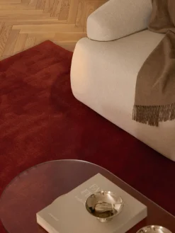 Handgeweven wollen vloerkleed Zayne