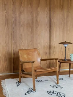Handgeweven wollen vloerkleed Nomad
