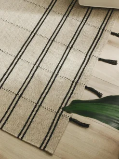 Handgeweven wollen vloerkleed Kambiz