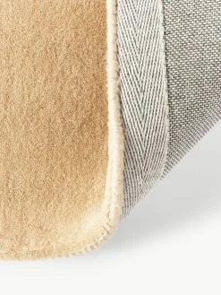 Handgeweven wollen vloerkleed Zayne