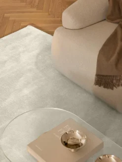 Handgeweven wollen vloerkleed Zayne