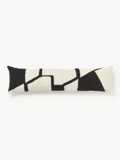 Handgeweven XL kussen Asta met geometrisch patroon