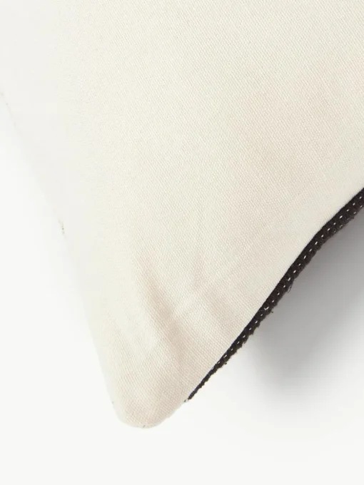 Handgeweven XL kussen Asta met geometrisch patroon