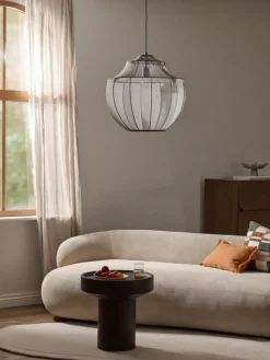 Hanglamp Beau van netstof