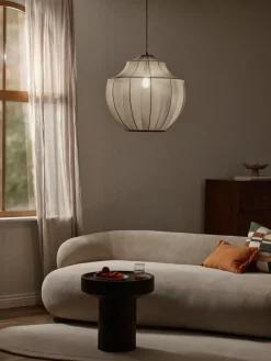 Hanglamp Beau van netstof