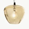 Hanglamp Bellissimo van getint glas