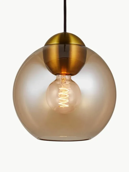 Hanglamp Bubbles van glas, in verschillende formaten