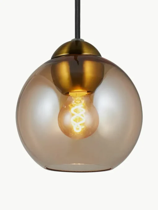 Hanglamp Bubbles van glas, in verschillende formaten