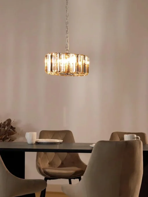 Hanglamp Crystals van glas